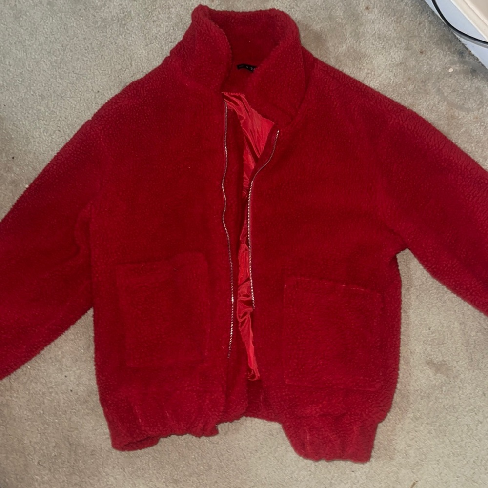 Oversized Teddy Jacket